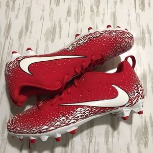 VPR Nike Red and White Cleats